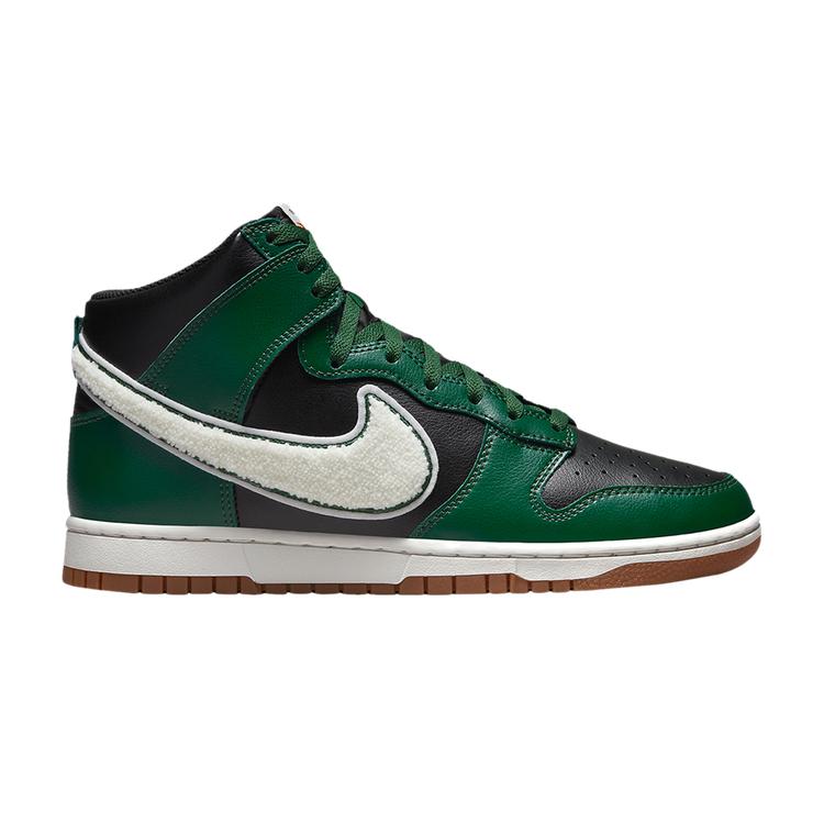 Dunk High 'Chenille Swoosh - Gorge Green'